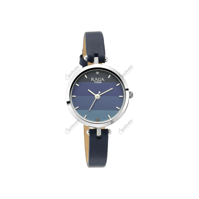 Titan Raga Viva NT2606SL02 Analog Leather Strap Women’s Watch