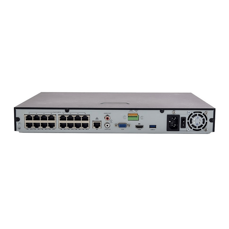 Uniview NVR302-16E-P16 16 Channel 2 HDD PoE NVR
