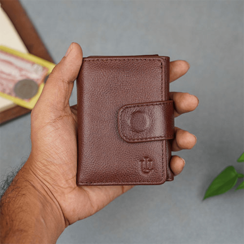 Urbaland Edd Trifold Leather Wallet
