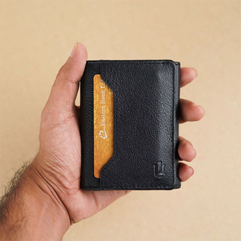 Urbaland Tedd Magnet Trifold Leather Wallet V2
