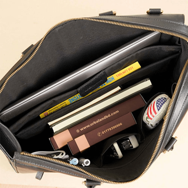 Urbaland Victor Laptop Organizer Leather Bag