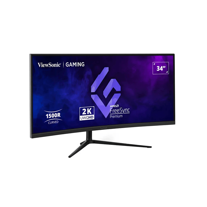 ViewSonic VX3418C-2K 34" 2K UWQHD 180Hz Curved Gaming Monitor