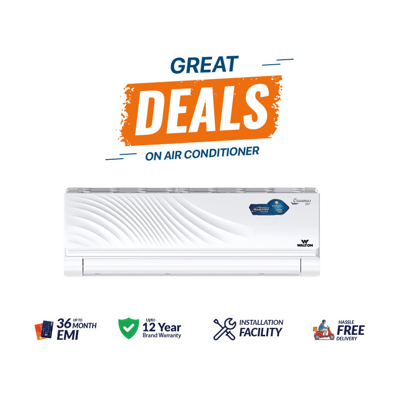 Walton WSI-OCEANUS 150-15J Intelligent Inverter Air Conditioner - 1.25 Ton