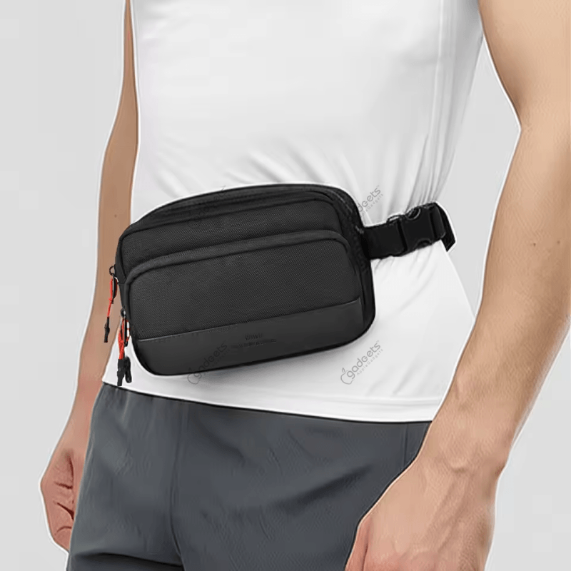 WiWU Two-in-One Crossbody Travel Pouch Bag