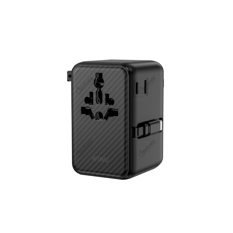 Wiwu Warrior Wi-UA009 GaN Universal Adapter with Cable - 70W