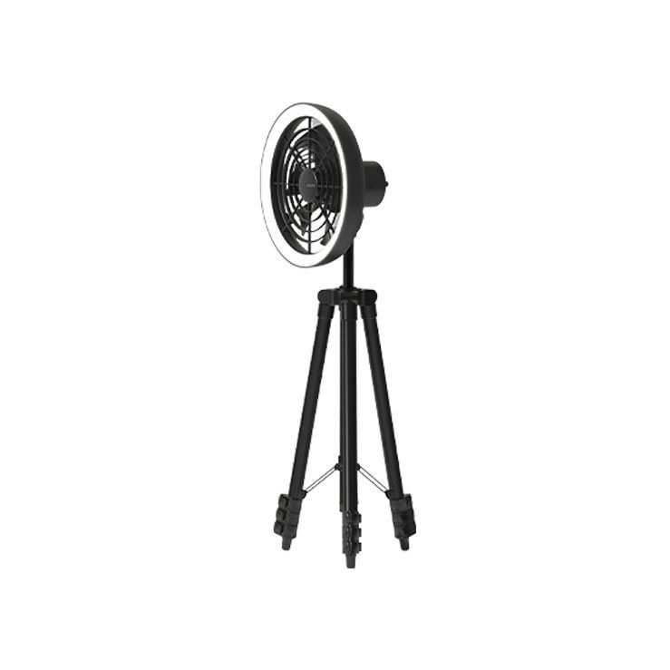 JISULIFE FA17 Outdoor LED Ceiling Fan with Long Tripod Stand
