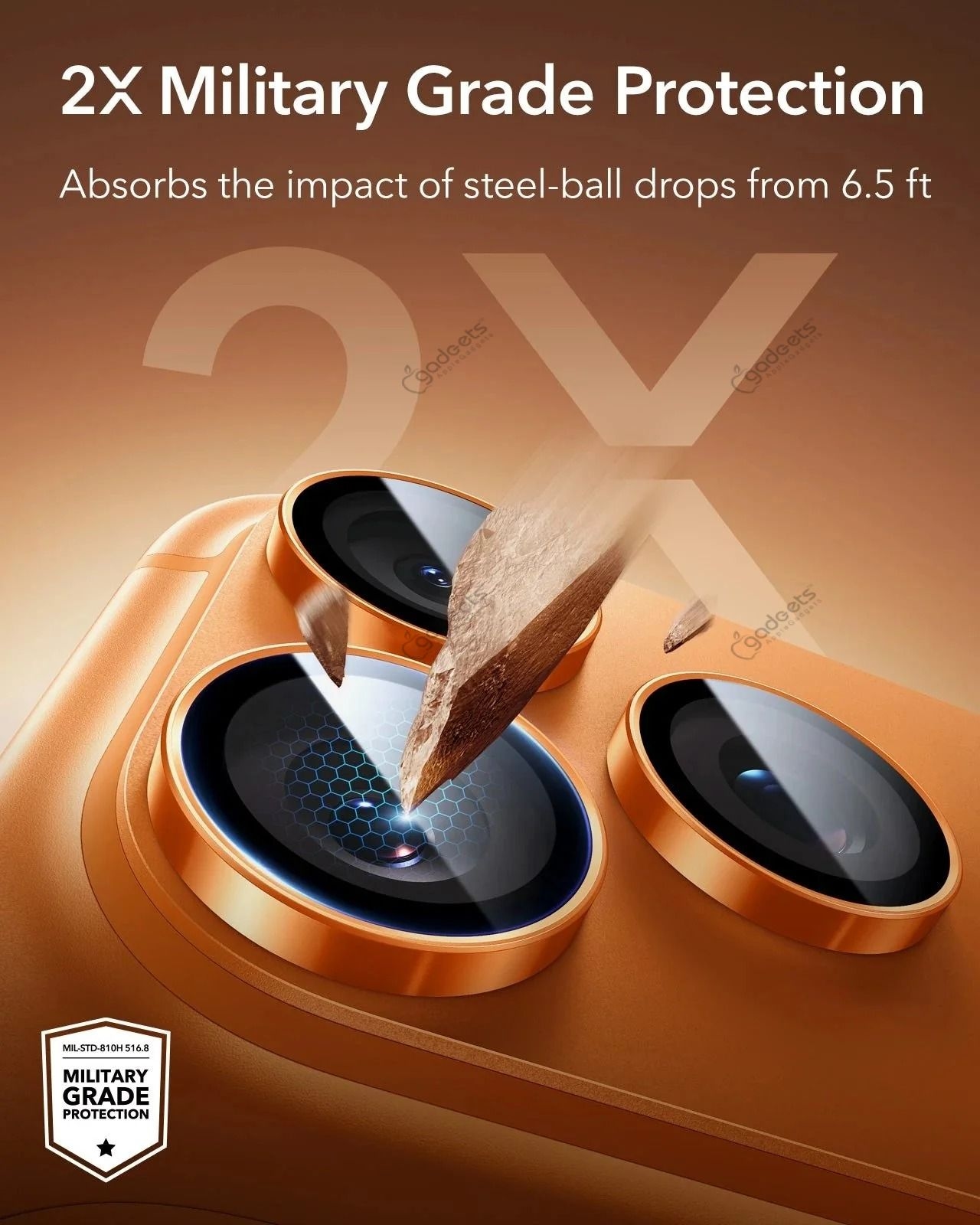 ESR Armorite Camera Protector iPhone 14 to 17 - Pro Series