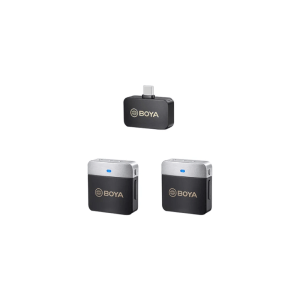 BOYA BY-M1V4 2.4GHz Dual-Channel Wireless Microphone for Android