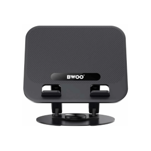 BWOO BO-ZJ131 360° Rotating Aluminum Alloy Foldable Desktop Tablet Holder