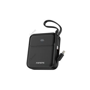 Foneng PX111 10000mAh 22.5W Dual Cable Mini Power Bank