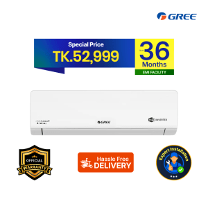 Gree GS-12XCOA3V Cosmo Split Inverter Air Conditioner - 1 Ton