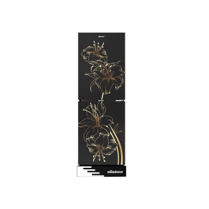 Minister M-254 EL Vintage Rose Refrigerator - 254L
