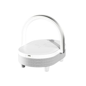 Recci RLS-L16 4-in-1 Speaker and Wireless Charger 15W