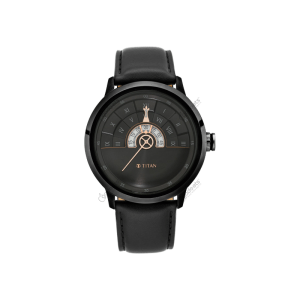 Titan Grandmaster NT1828QL03 Quartz Analog Leather Strap Men’s Watch