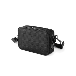 WiWU Master Genuine Leather Fingerprint Lock Crossbody Bag