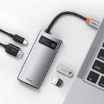 Baseus Metal Gleam Series/ Starjoy 4 in 1 Multifunctional Type-C Hub