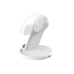 WiWU Power Air 3 in 1 Desktop Wireless Charger Mobile Phone Stand 15W