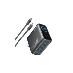 Anker Zolo 140W 4-Port Multi Device Charging GaN Power Adapter With Type-C Cable
