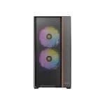 Antec Flux Rear Wood Black ATX Mid Tower Casing