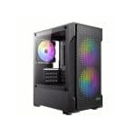 Antec VX100M ARGB M-ATX Mini Tower Gaming Casing
