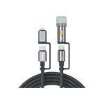 BWOO BO-X307 4-in-1 Lightning Cable with Lighter