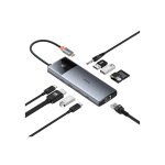 Baseus Metal Gleam Series 10-in-1 Multifunctional Type-C Hub - 100W