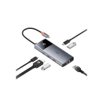 Baseus Metal Gleam Series II 6 in 1 Multifunctional Type-C Hub