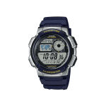Casio Youth World Time AE-1000W-2AVDF Digital Resin Belt Men’s Watch