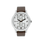 Fastrack Bold 38051SL06 Quartz Leather Strap Men’s Watch