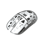 Jedel WD154 Dual Mode RGB Transparent Rechargeable Mouse