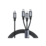 Joyroom A21 100W PD 3-in-1 Braided Fast Charging Cable