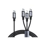 Joyroom A21 30W PD 3-in-1 Braided Fast Charging Cable