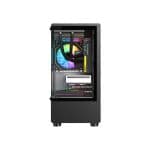 PC Power Vertical X2 mATX 5 ARGB Mid Tower Gaming Casing