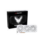 PowerColor Red Devil Spectral White AMD Radeon RX 9070 XT 16GB GDDR6 Graphics Card