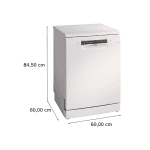 BOSCH SMS4ECW26M Series 4 Free Standing Dishwasher