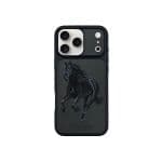Santa Barbara Horse Emoidery Boris Case for iPhone 17 Pro Max
