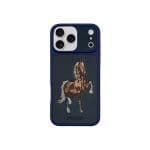 Santa Barbara Horse Emoidery Boris Case for iPhone 17 Pro Max
