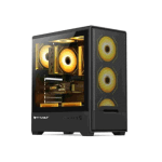 T-WOLF BLAZE BOX X4 ARGB Mid-Tower E-ATX Gaming Casing