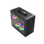 T-Wolf XPLENDER X5 BH ARGB M-ATX Portable Casing