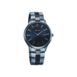 Titan Slim Ceramic Fusion 90142QD01 Quartz Analog Stainless Steel Strap Men’s Watch