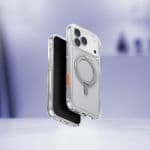 UNIQ Swivix Slim Hybrid 360 Kickstand Clear Case for iPhone 17 Series