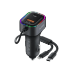 XUNDD XDCH-106 PD 2-in-1 Cable Car Charger - 30W
