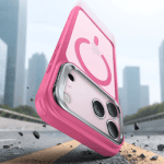 ESR Classic Hybrid Magnetic Case Camera Control with Stand for iPhone 17 Series