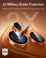 ESR Armorite Camera Protector iPhone 14 to 17 - Pro Series